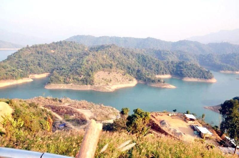 Catchment area of Doyang Dam in Wokha district. (Photo Courtesy: Wokha.nic.in)